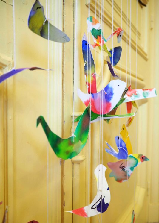 DADA Stages de vacances - oiseaux en papier